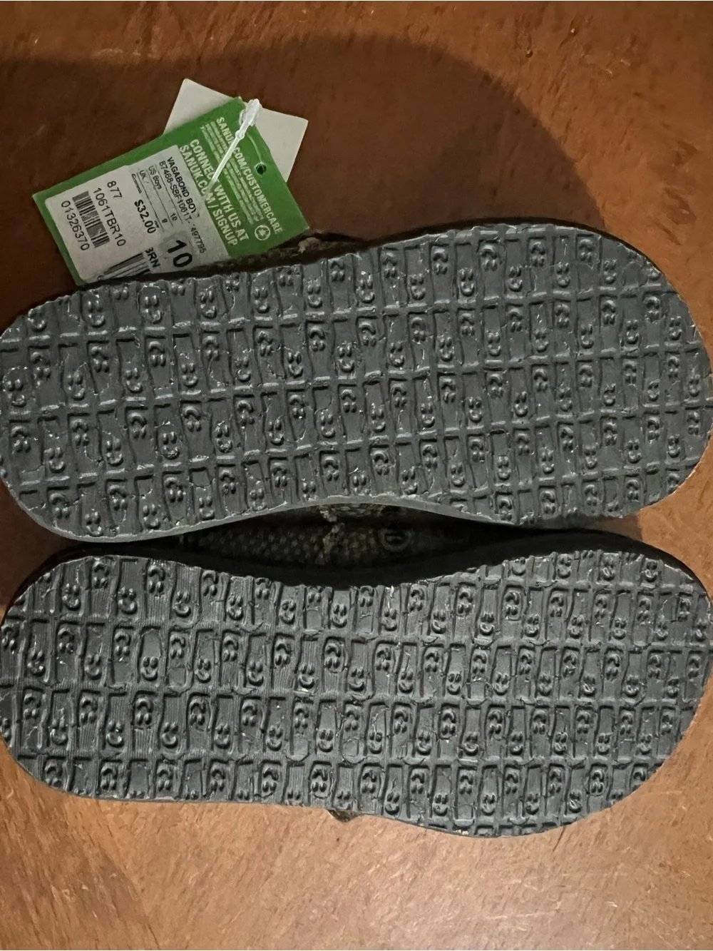 Sanuk Boys “SideWalk Surfer” Vagabond Woven Basketweave Slip-Ons